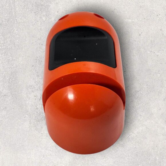 Vintage On Hold Music Box Phone Accessory Works Mechanical Desk Organizer Orange - Picture 5 of 10